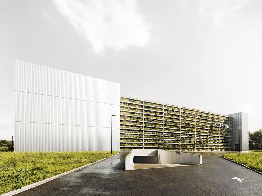 UBS Real Estate Focus Architekturfotografie, Skyframe