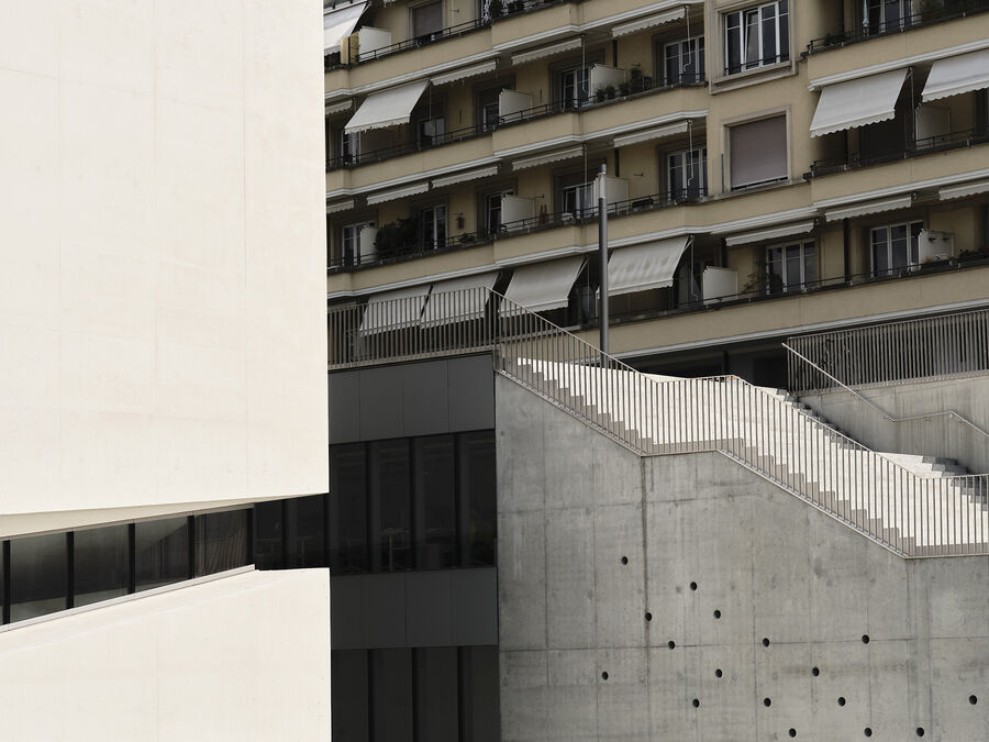 Architekturfotografie Mudac und Photoelysee Lausanne