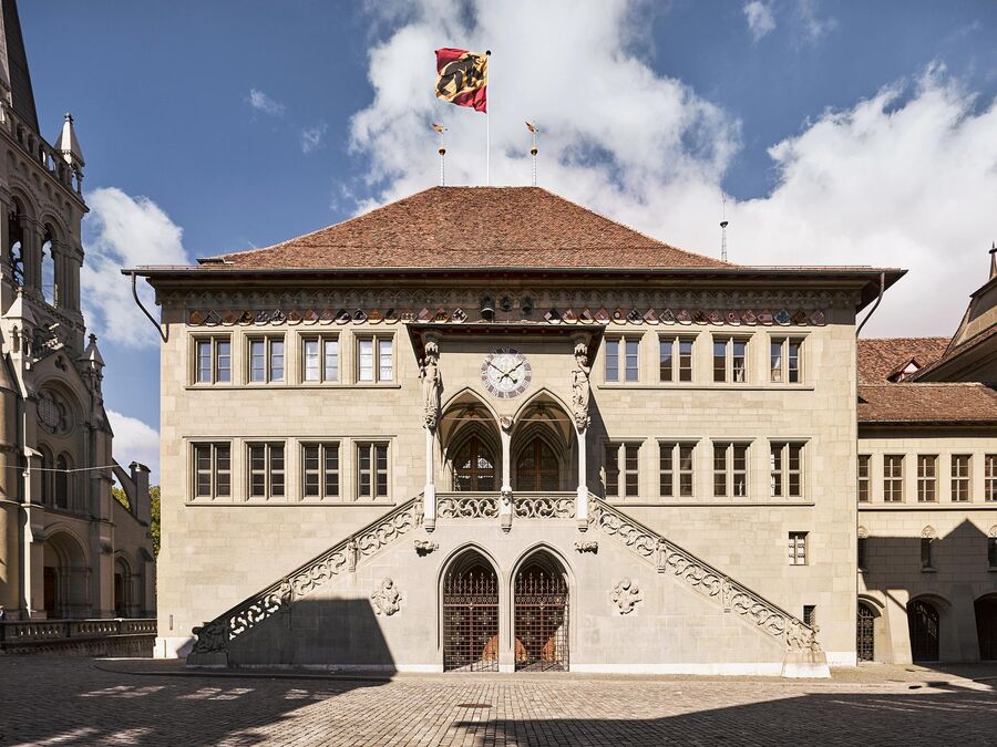 Rathaus Bern Architekturfotografie 