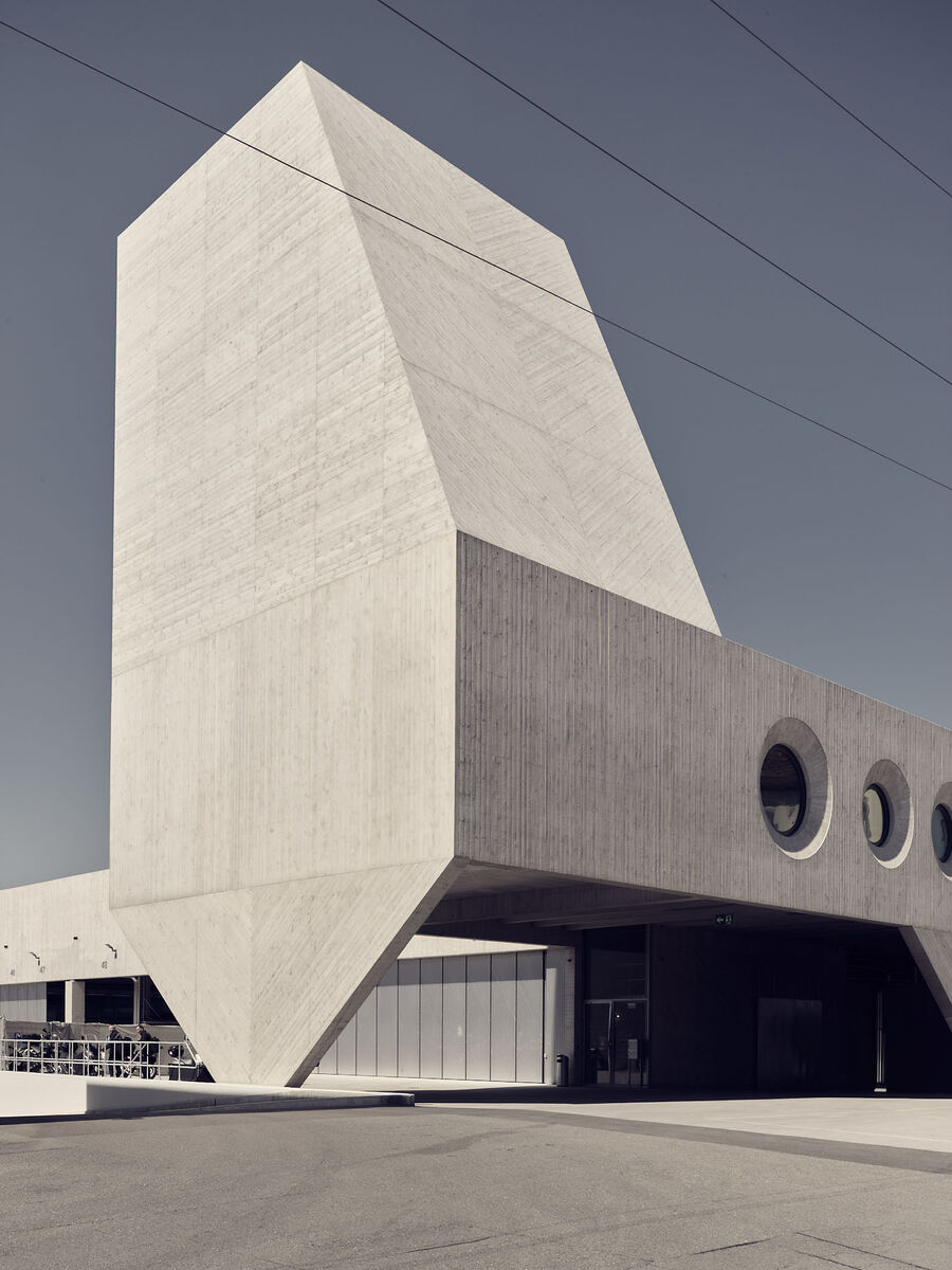 Architekturfotografie, VBZ Busgarage und ERZ Werkhof