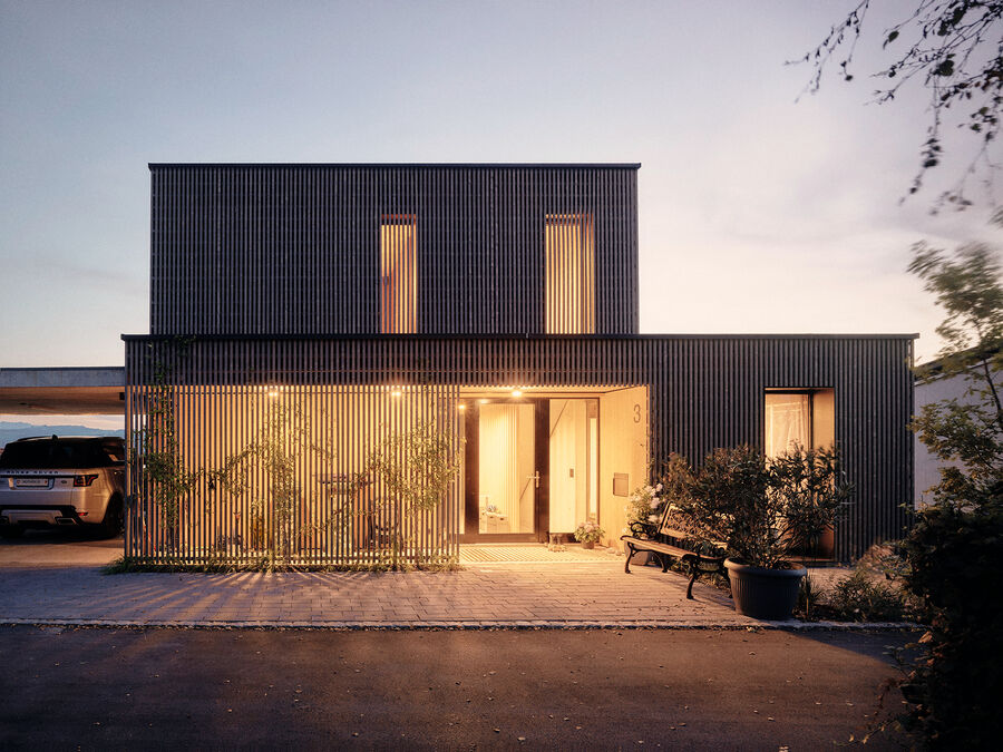 EFH Rüfenacht Architekturfotografie