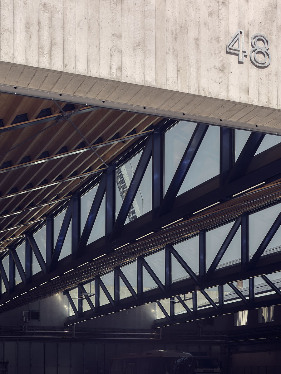 Architekturfotografie, VBZ Busgarage und ERZ Werkhof