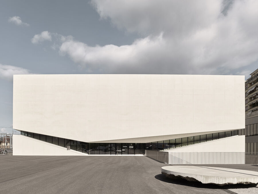 Architekturfotografie Mudac und Photoelysee Lausanne